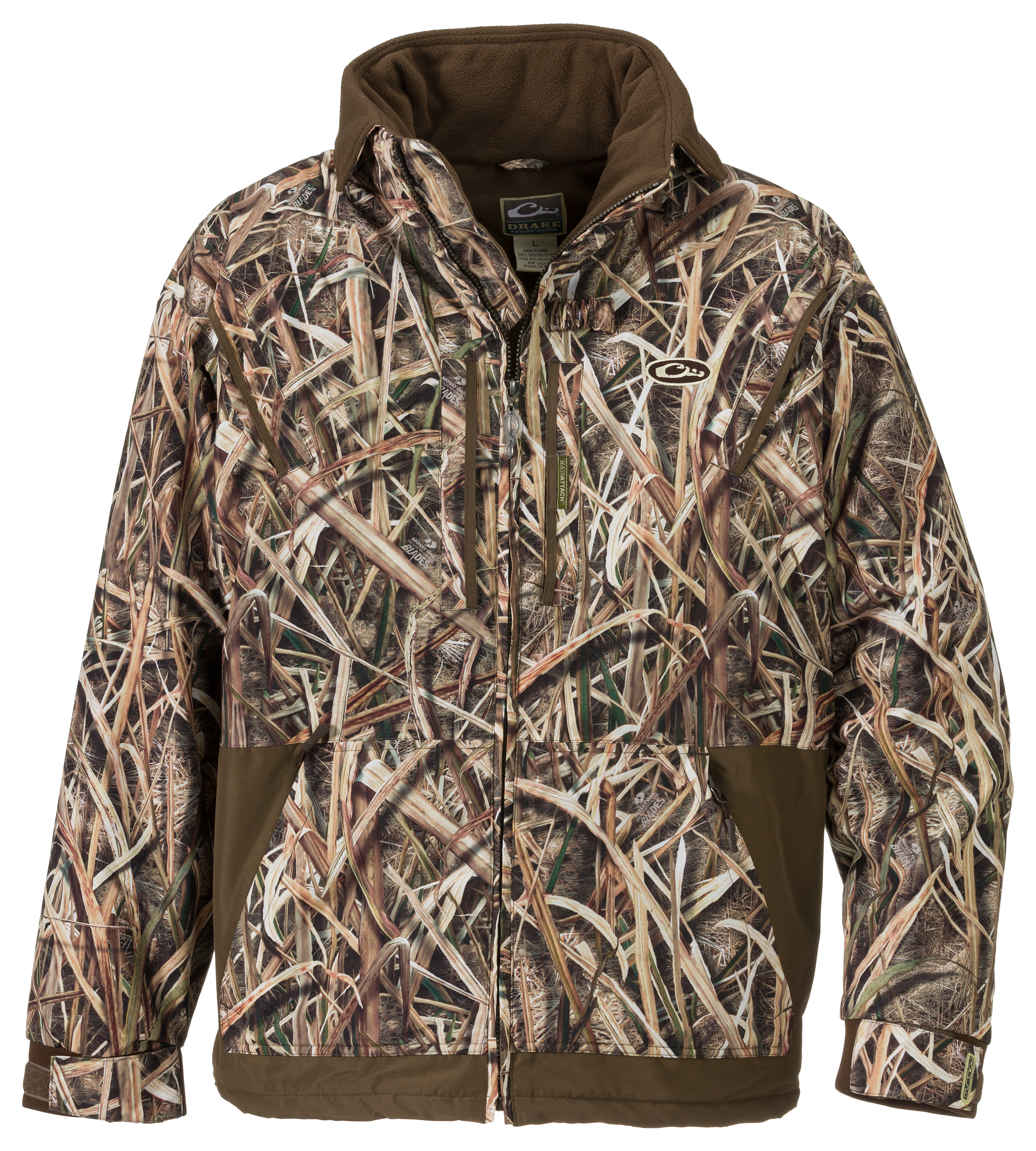 Drake Waterfowl Systems MST Waterfowl Fleece-Lined Full Zip 2.0 Jacket ...